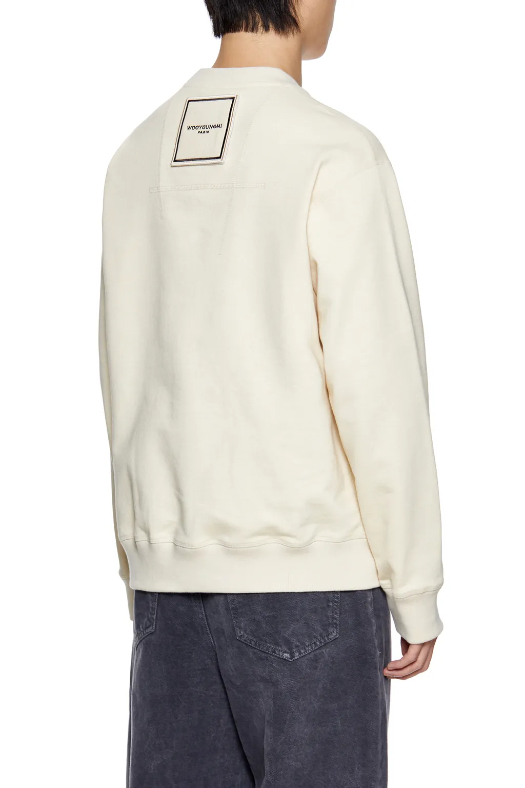 Round Collar Long Sleeve Sweater