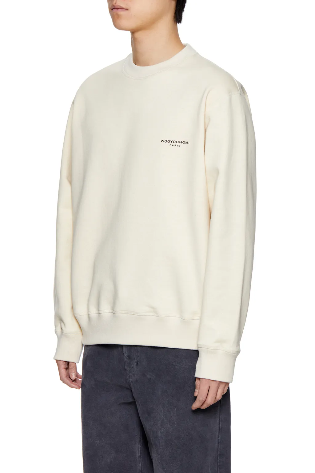 Round Collar Long Sleeve Sweater