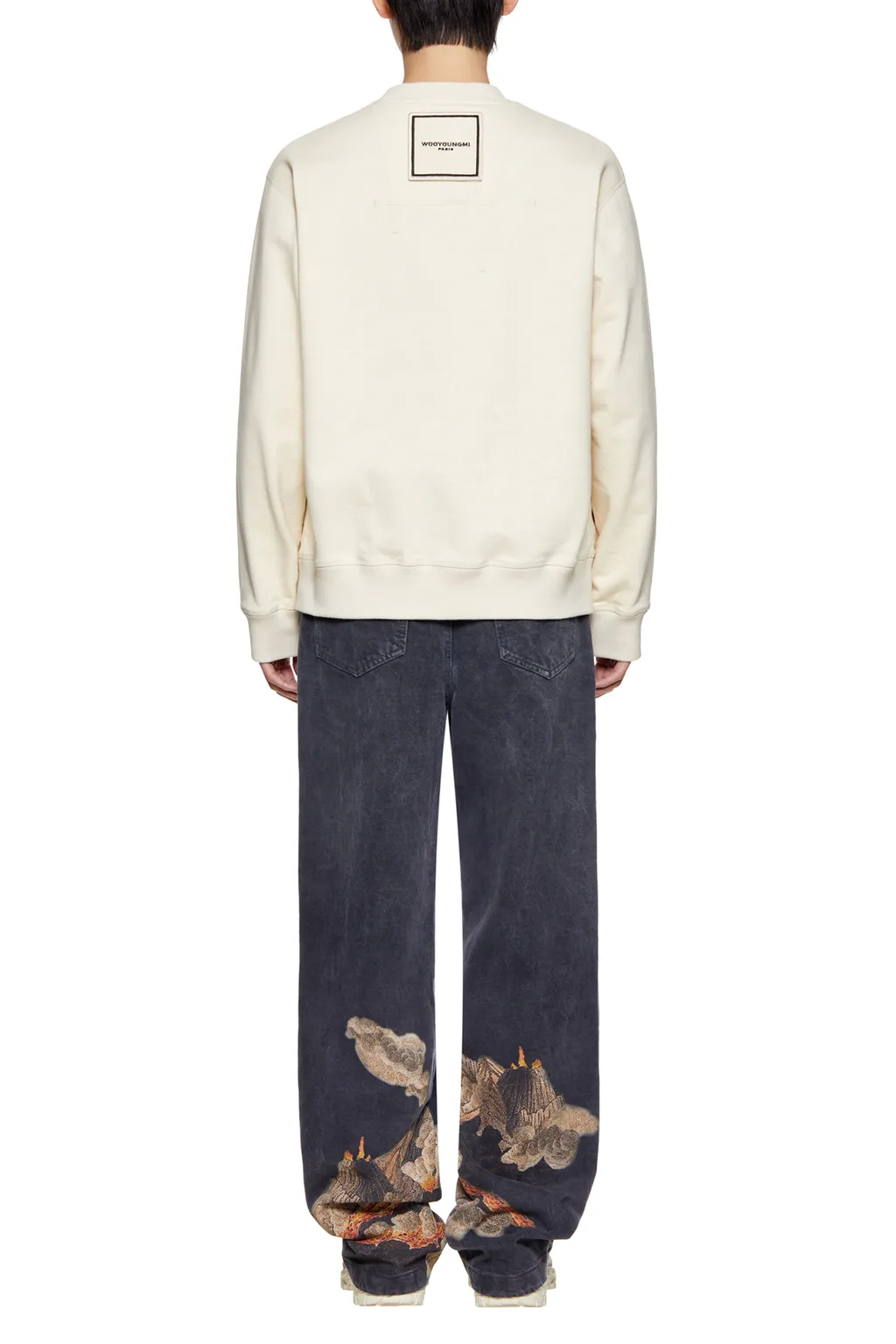 Round Collar Long Sleeve Sweater