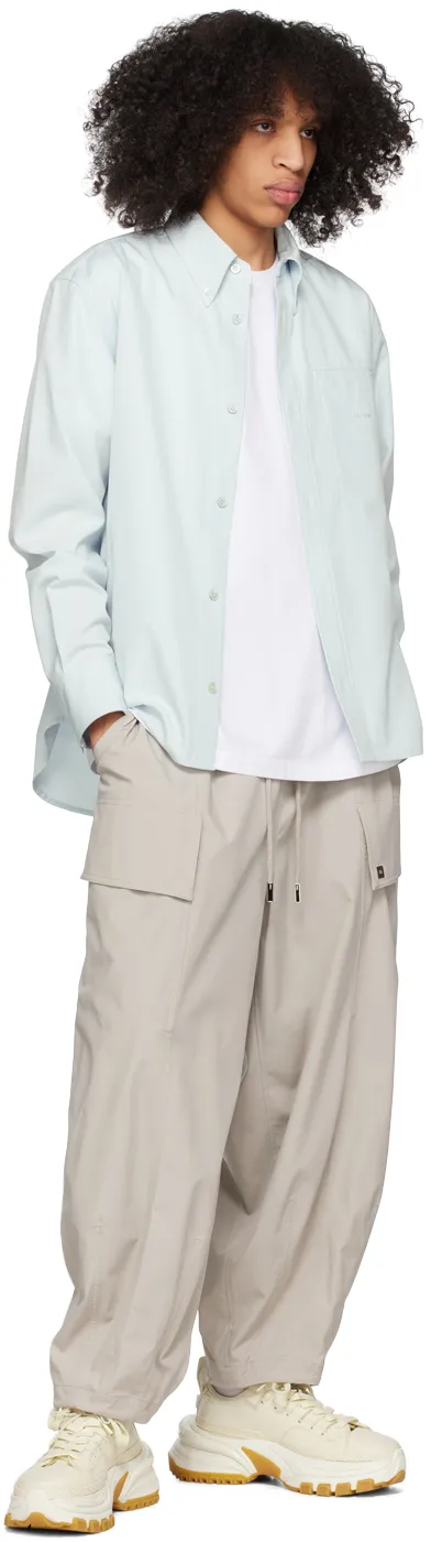 Lapel Long-Sleeved Shirt
