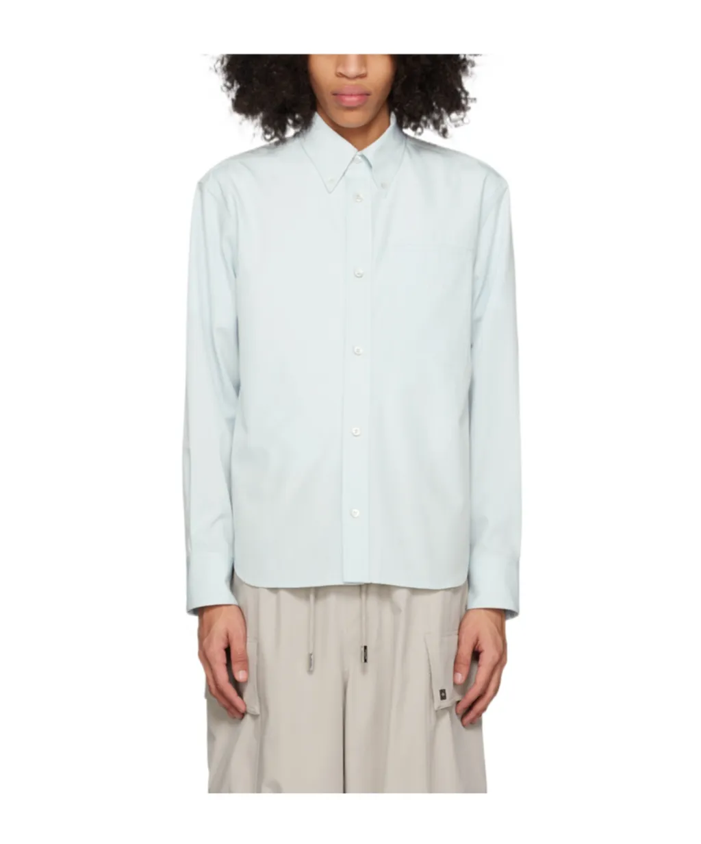 Lapel Long-Sleeved Shirt