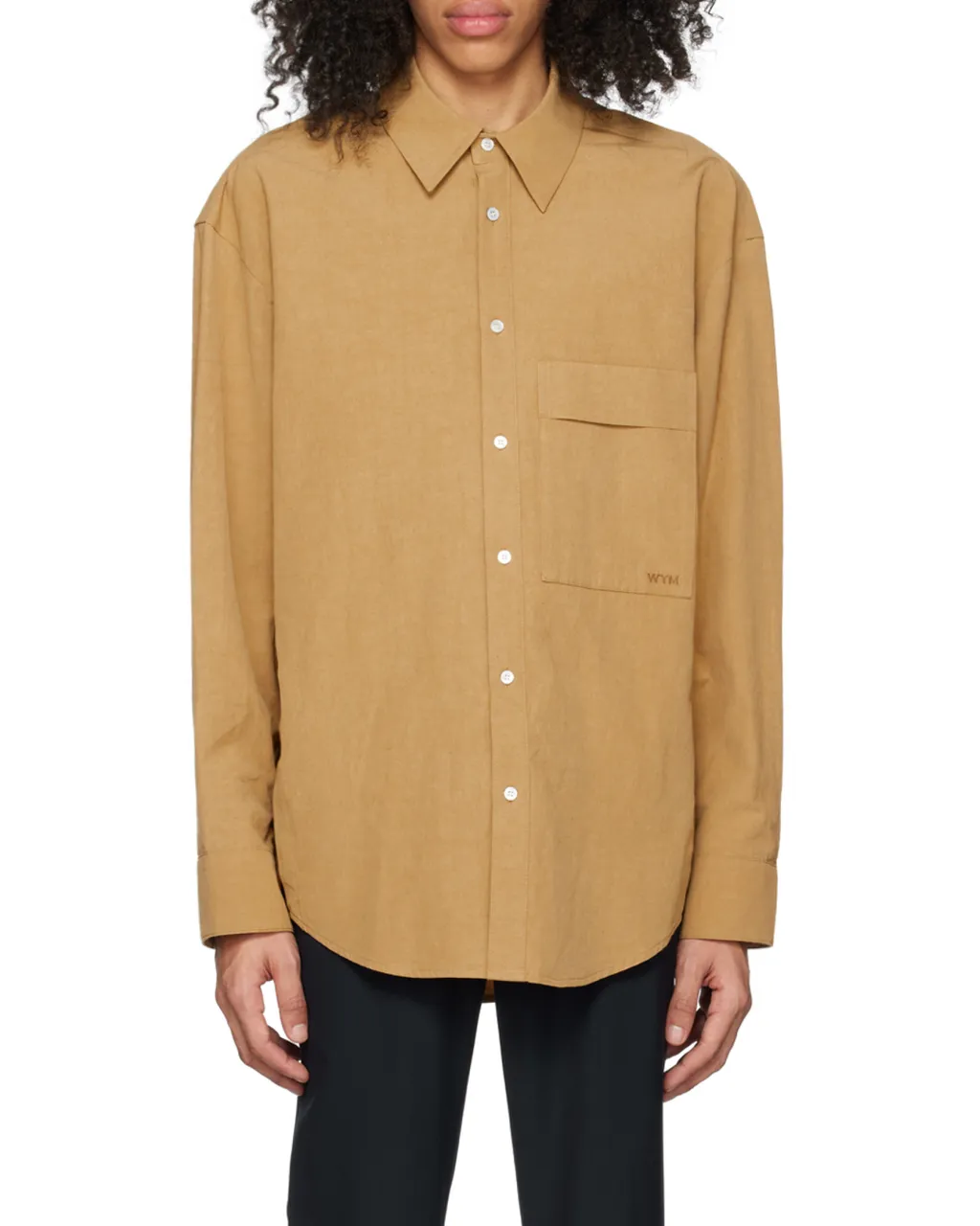 Lapel Long-Sleeved Shirt