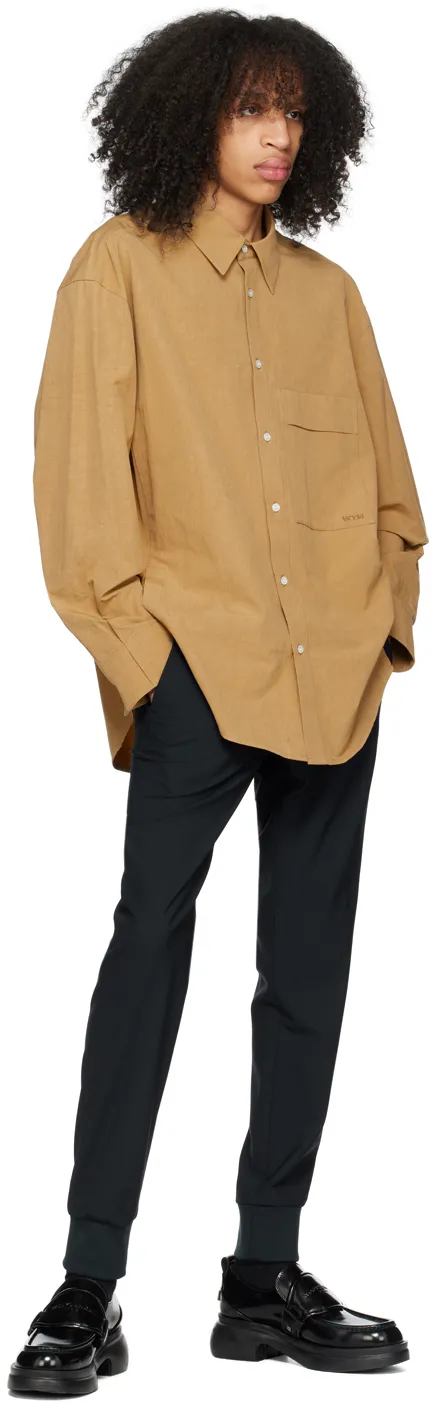 Lapel Long-Sleeved Shirt