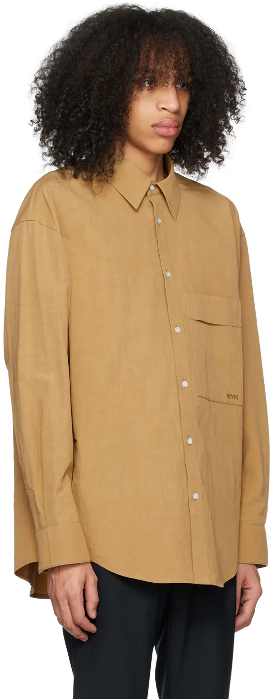 Lapel Long-Sleeved Shirt