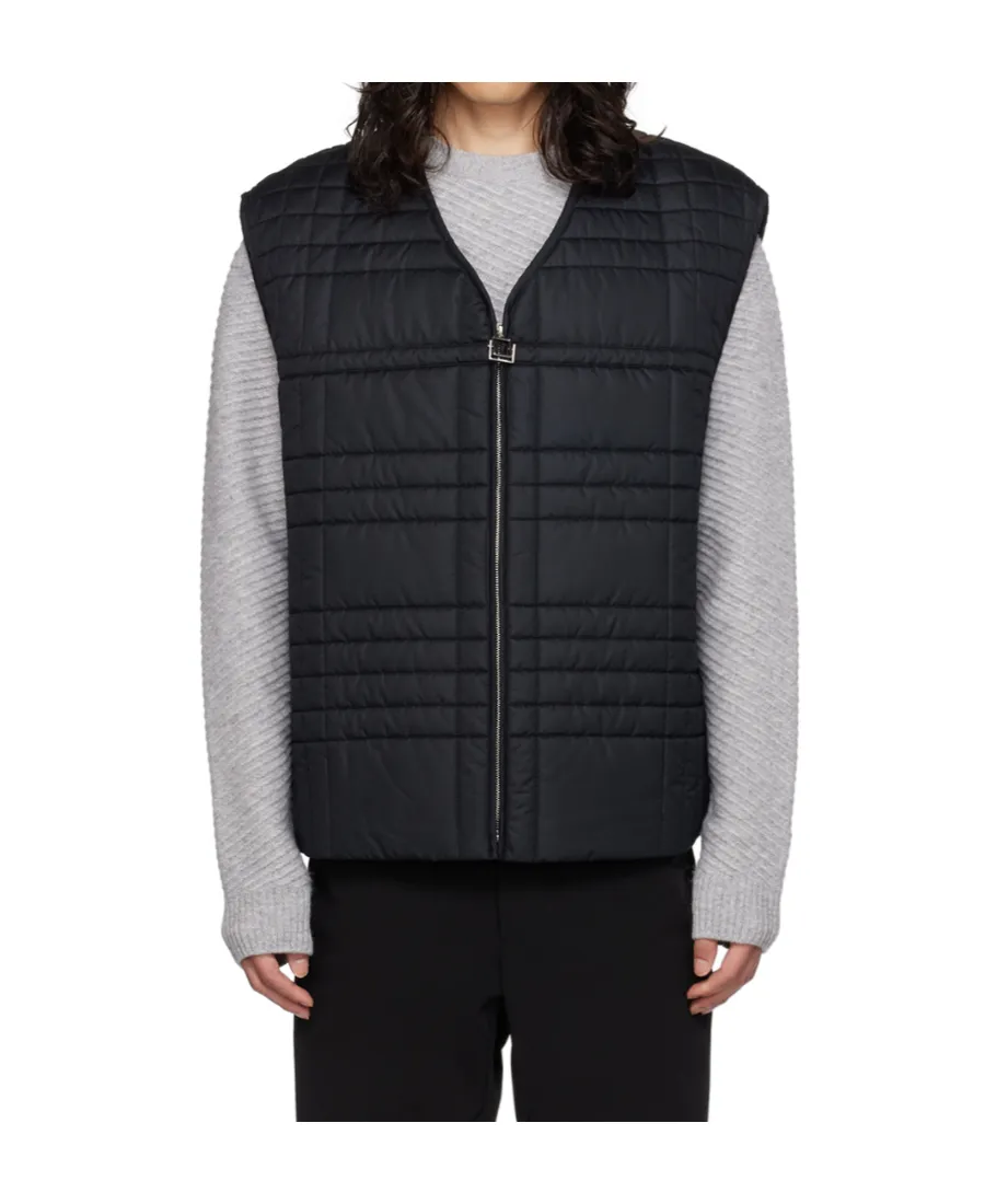 Quilted Zipper Vest