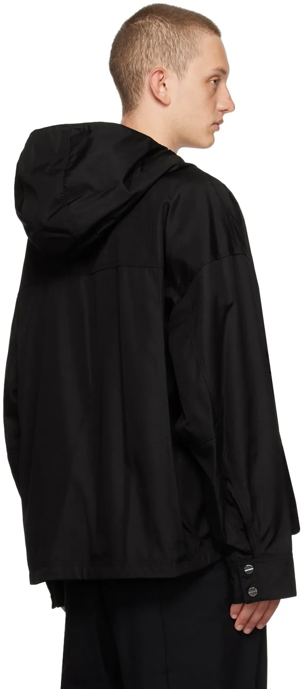 Hooded Long-Sleeved Jacket