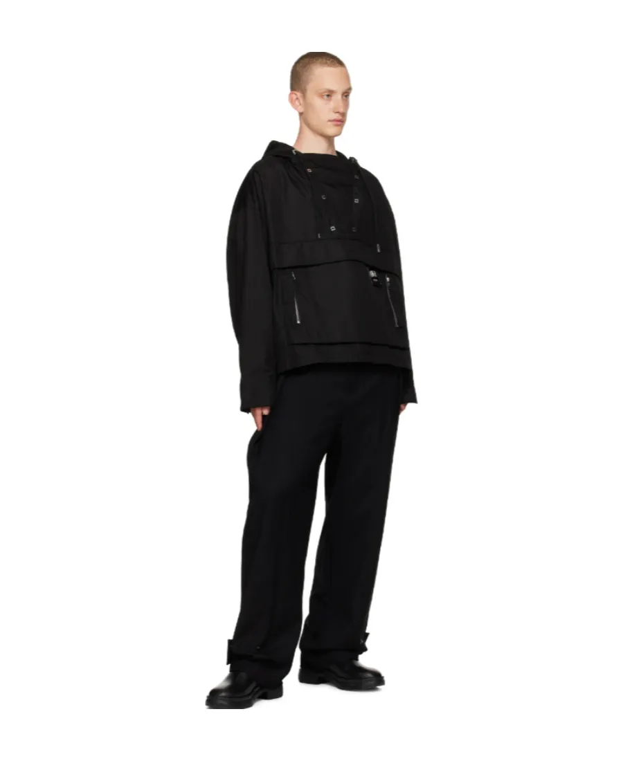 Hooded Long-Sleeved Jacket