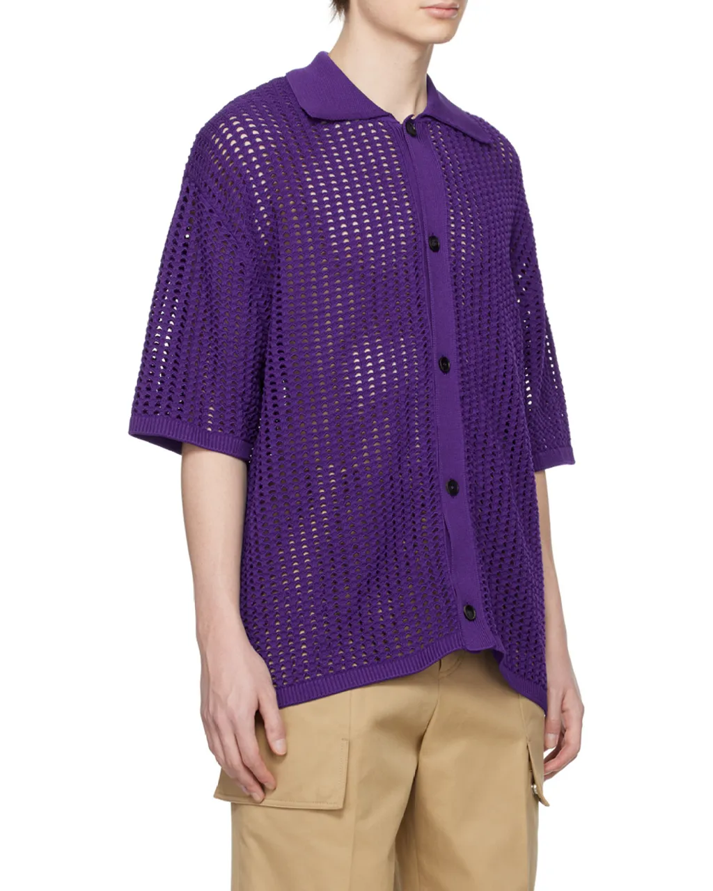 Lapel Short-Sleeved Shirt