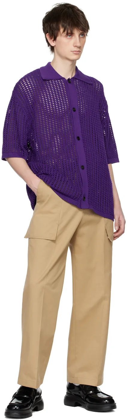 Lapel Short-Sleeved Shirt