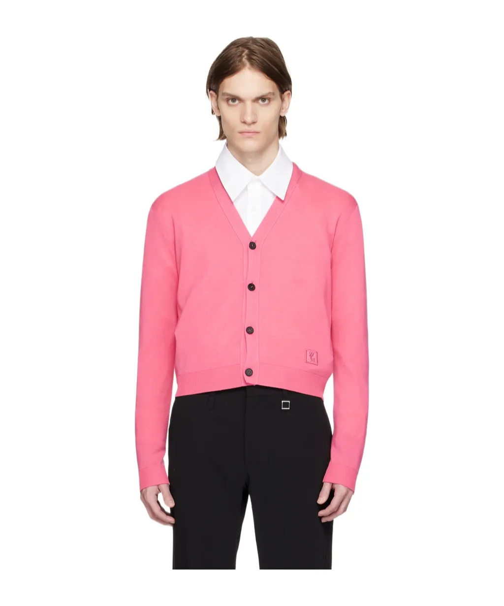 Button Long-Sleeved Cardigan