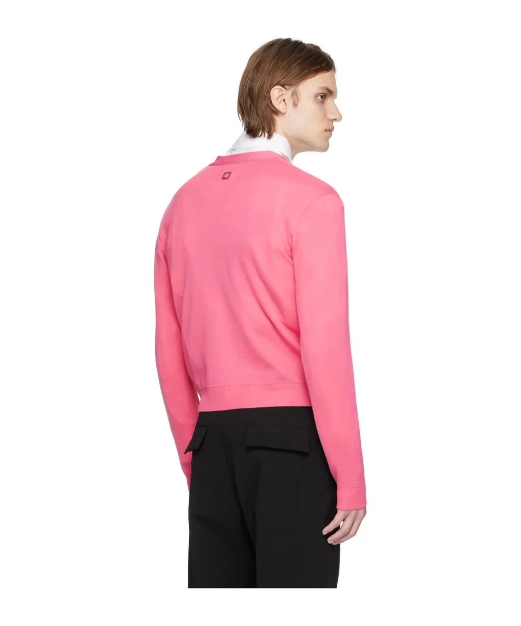 Button Long-Sleeved Cardigan