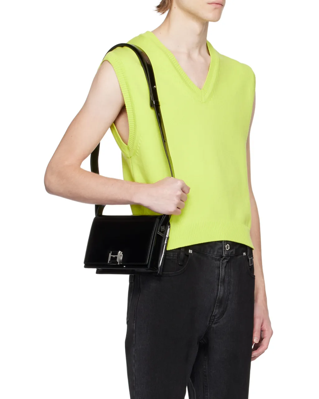 V-Neck Knitted Vest