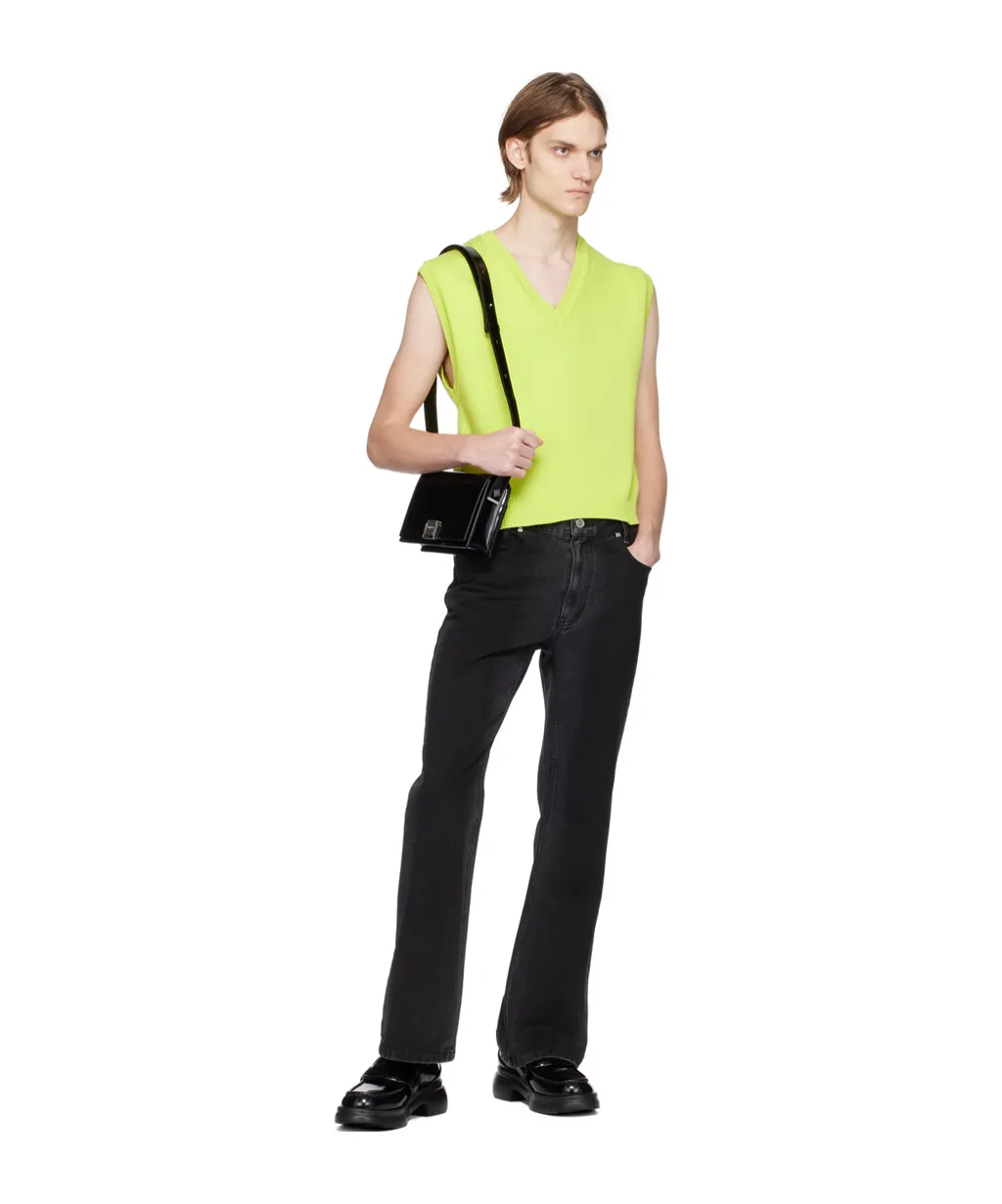 V-Neck Knitted Vest