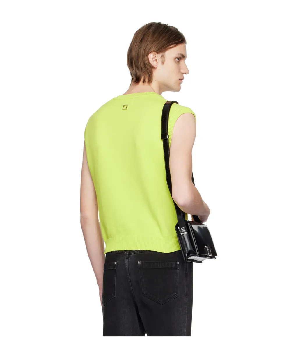 V-Neck Knitted Vest
