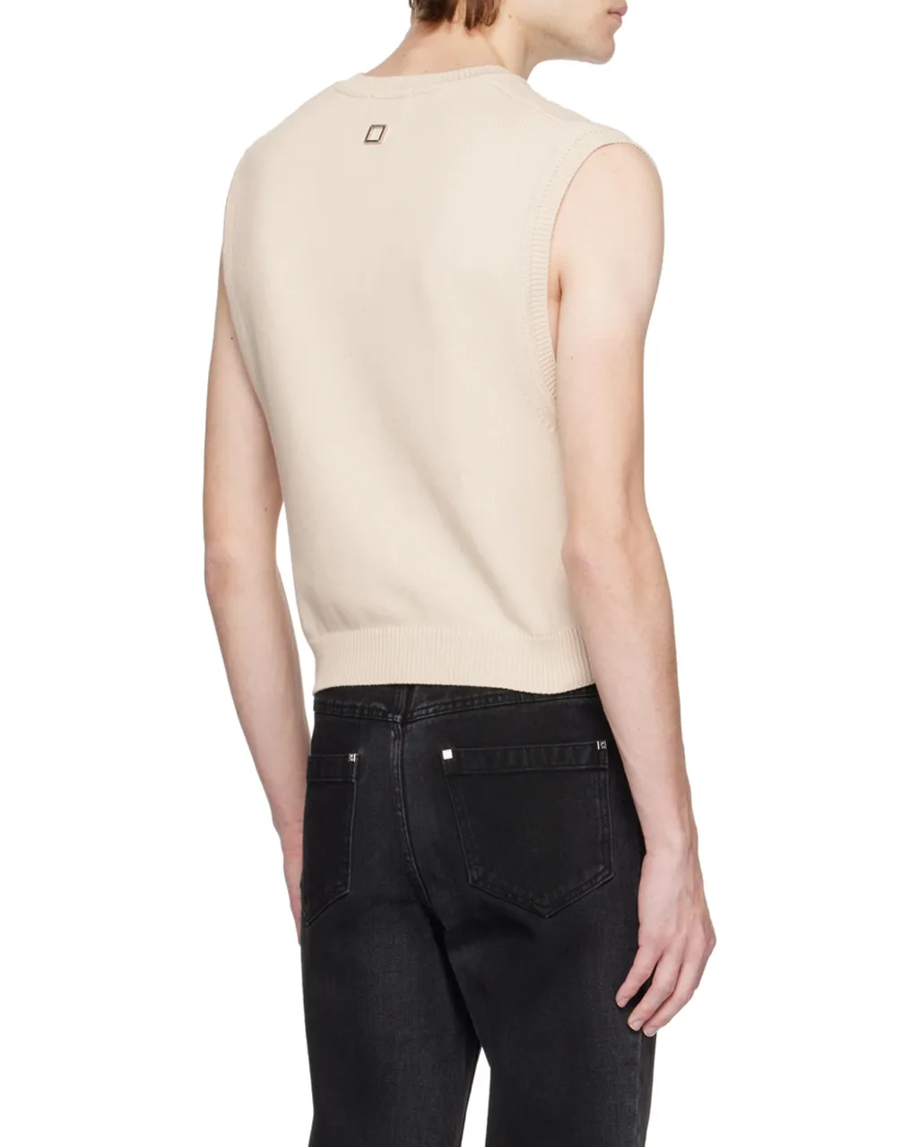 V-Neck Knitted Vest