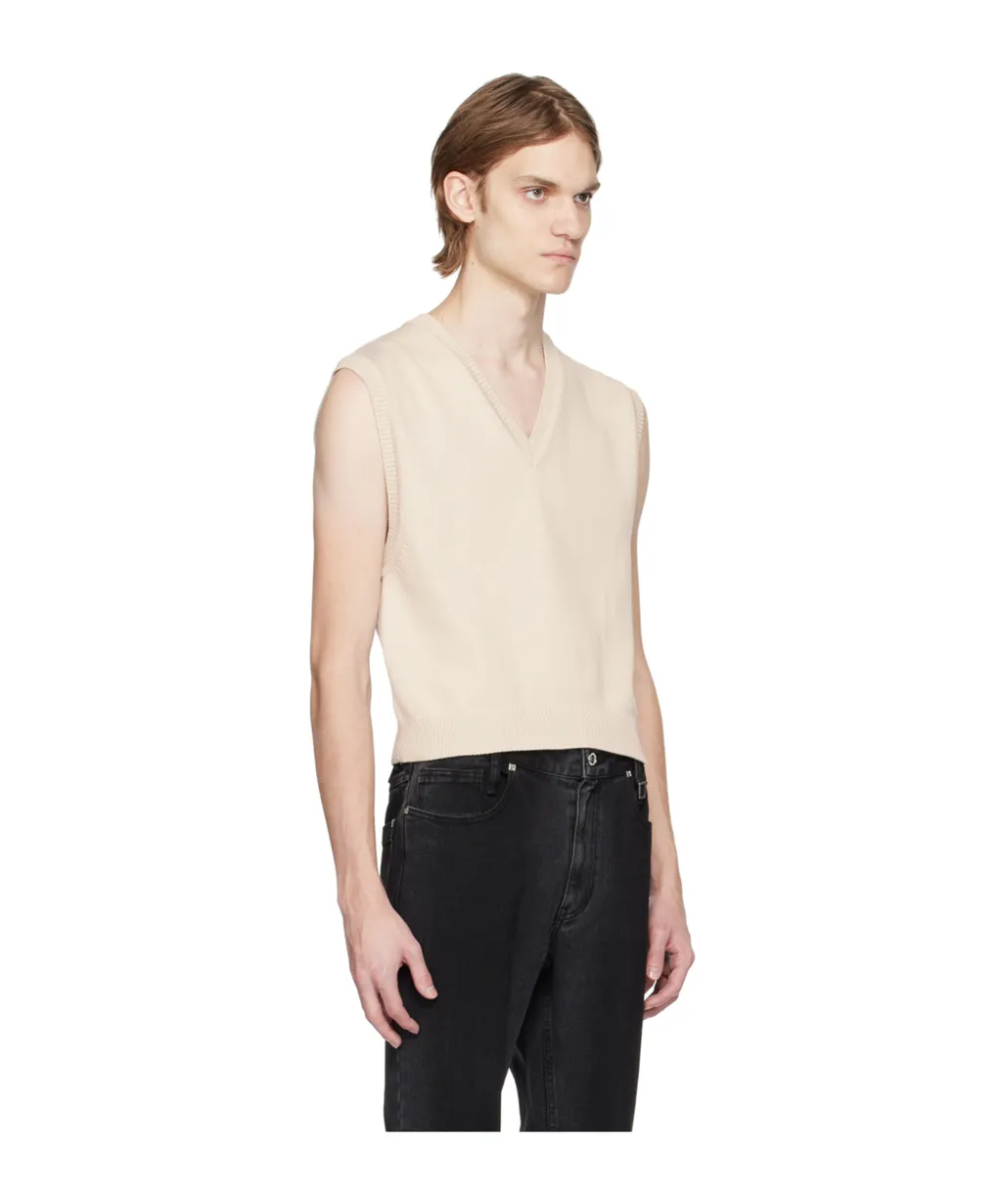 V-Neck Knitted Vest