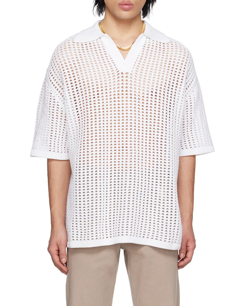 Shoulder-Length Polo Shirt
