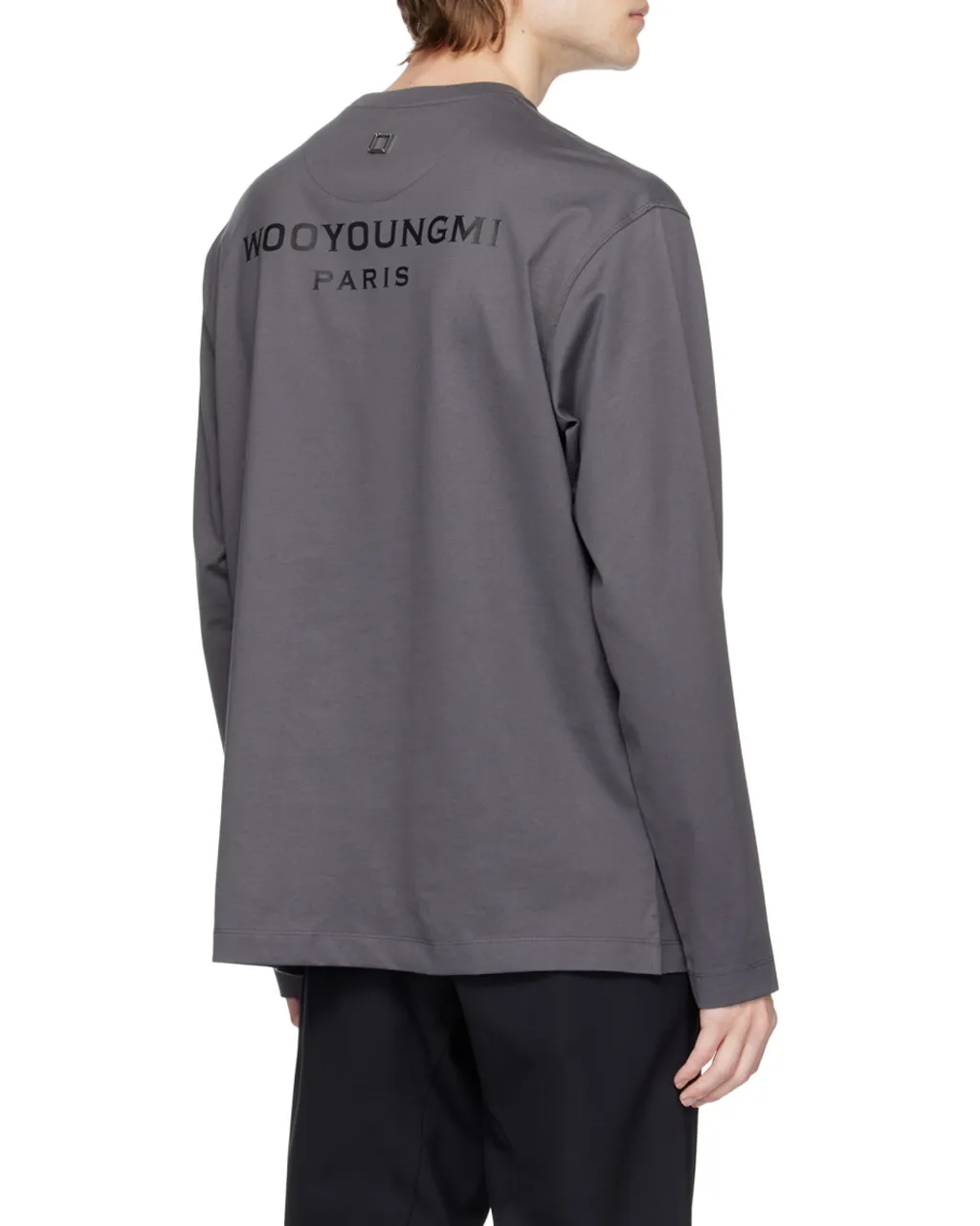 Embossed Long-Sleeved T-Shirt