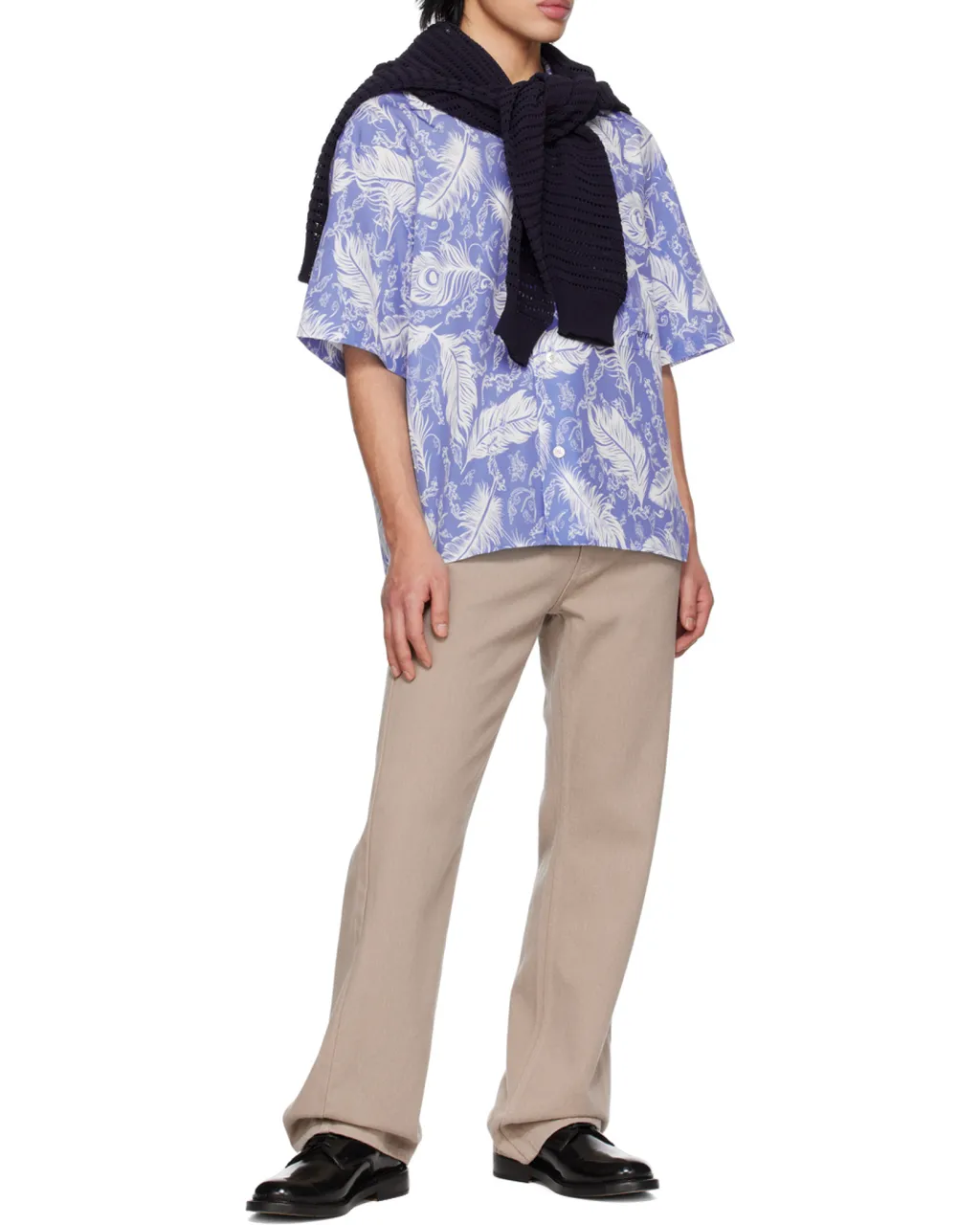 Lapel Short-Sleeved Shirt