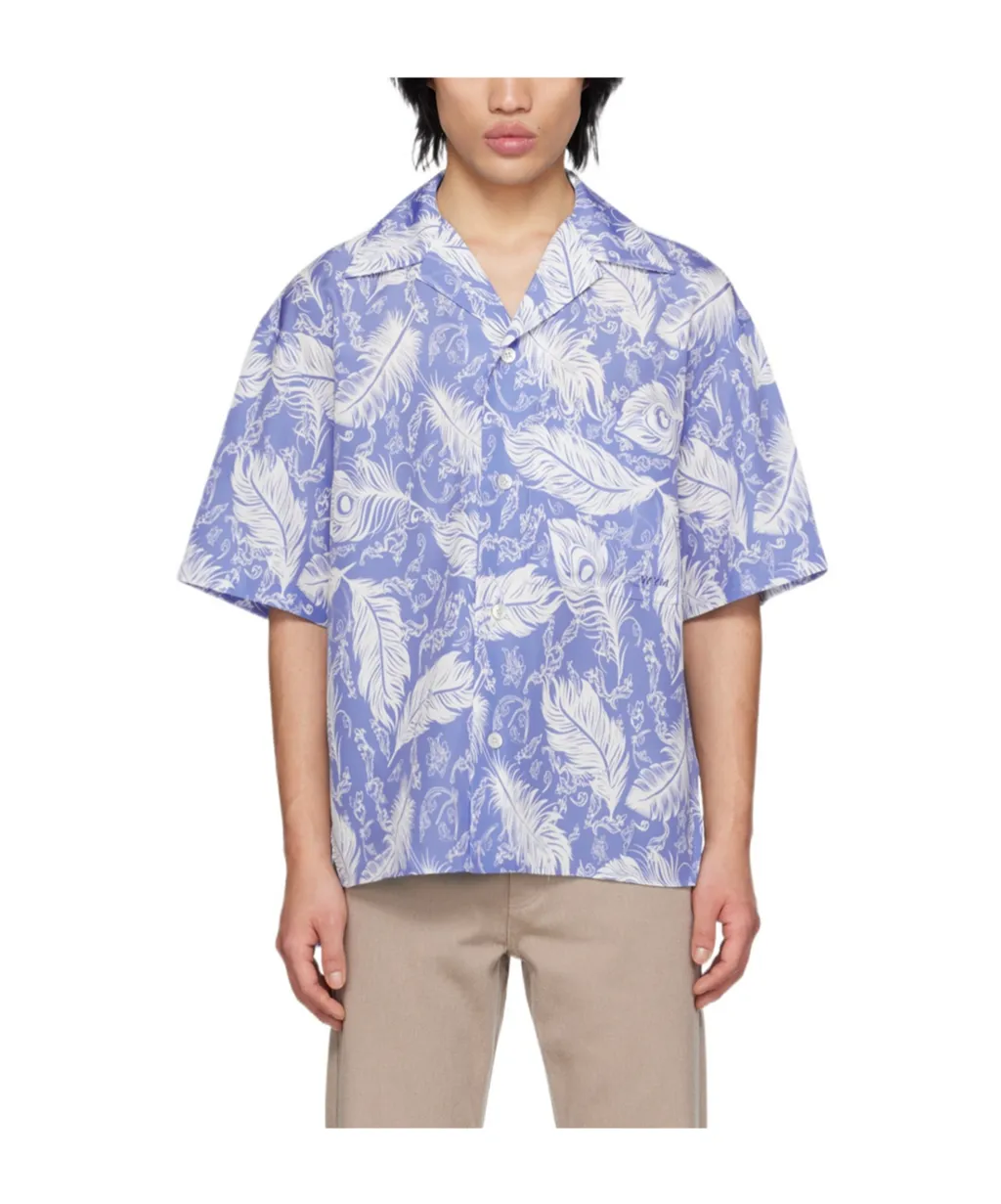 Lapel Short-Sleeved Shirt