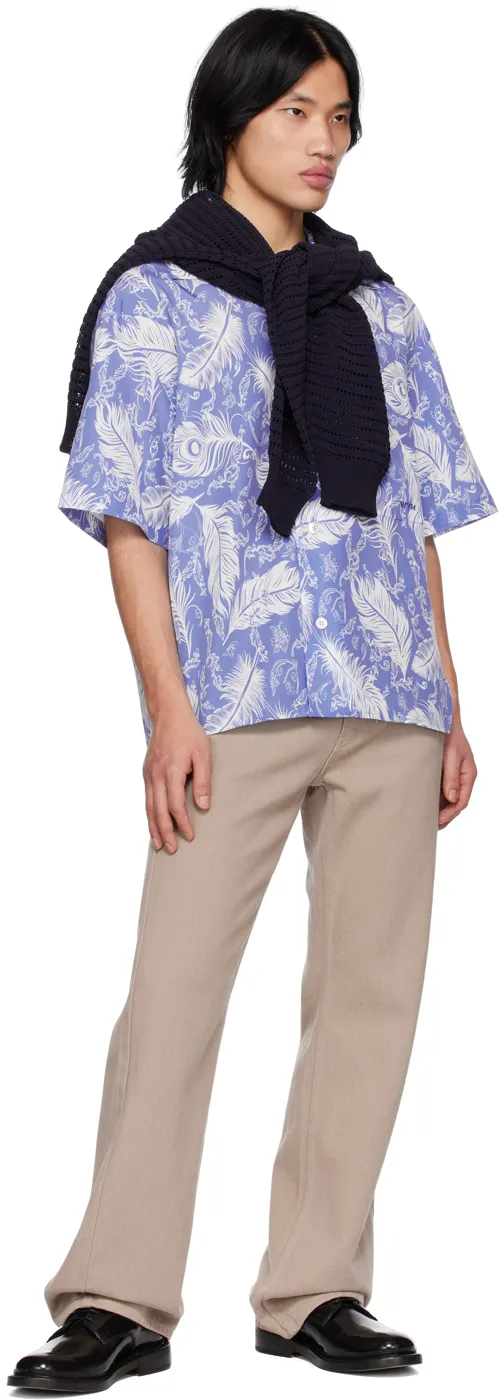 Lapel Short-Sleeved Shirt
