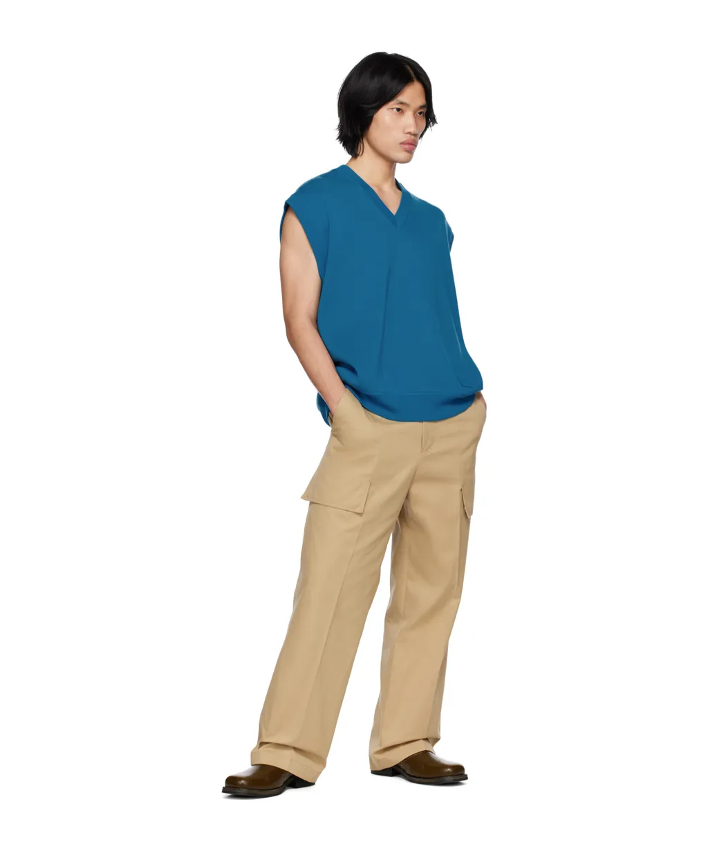 V-Neck Knitted Vest