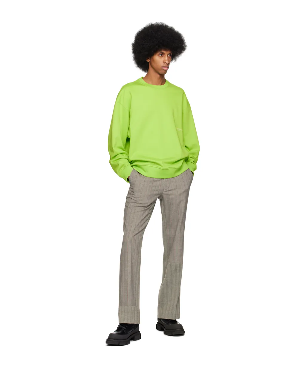 Printed Long-Sleeved Sweater