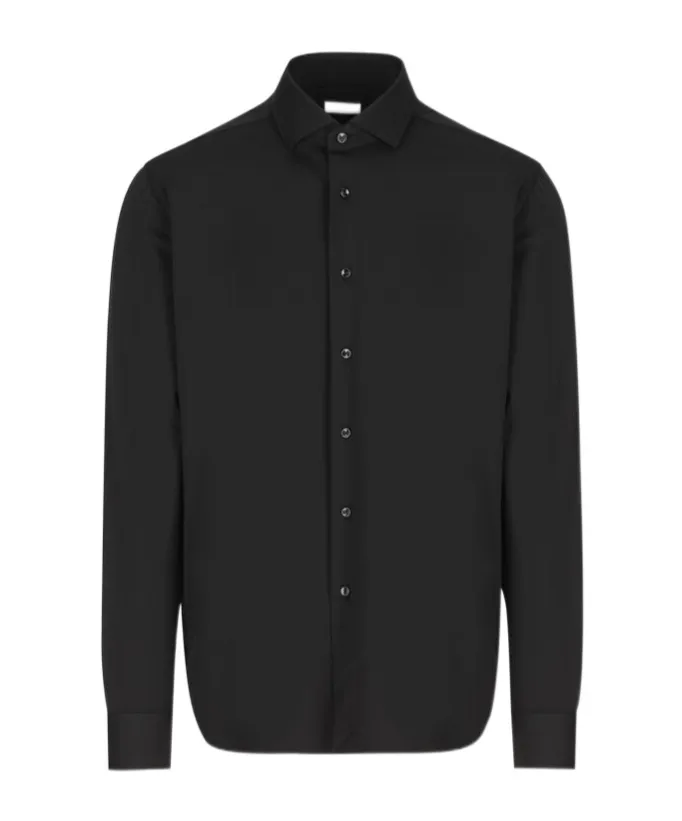 Button-Down Long-Sleeve Shirt