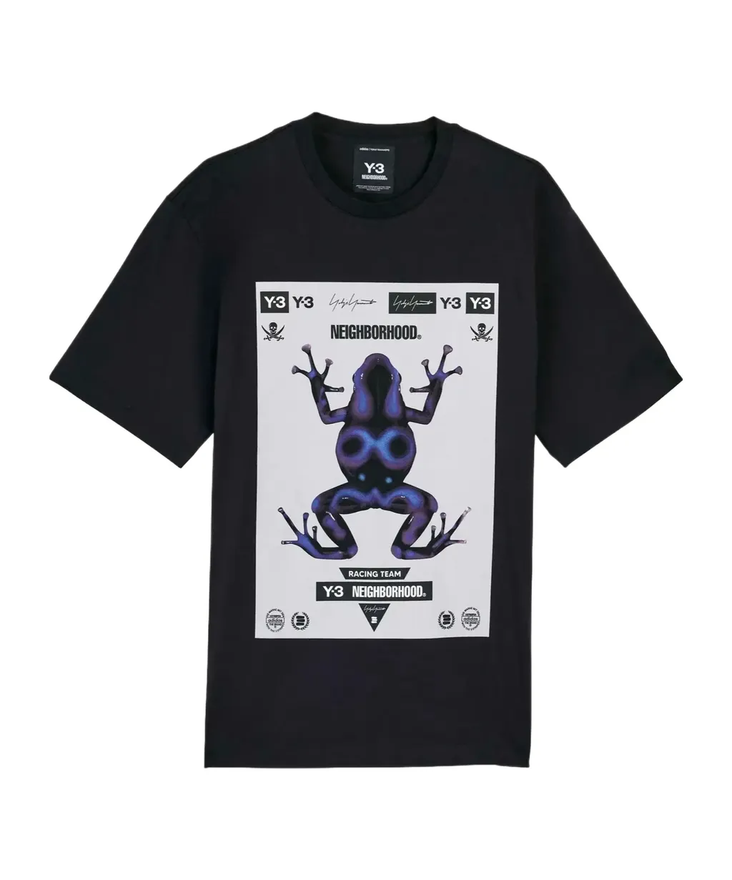 X Neighborhood Graphic Printed Crewneck T-Shirt