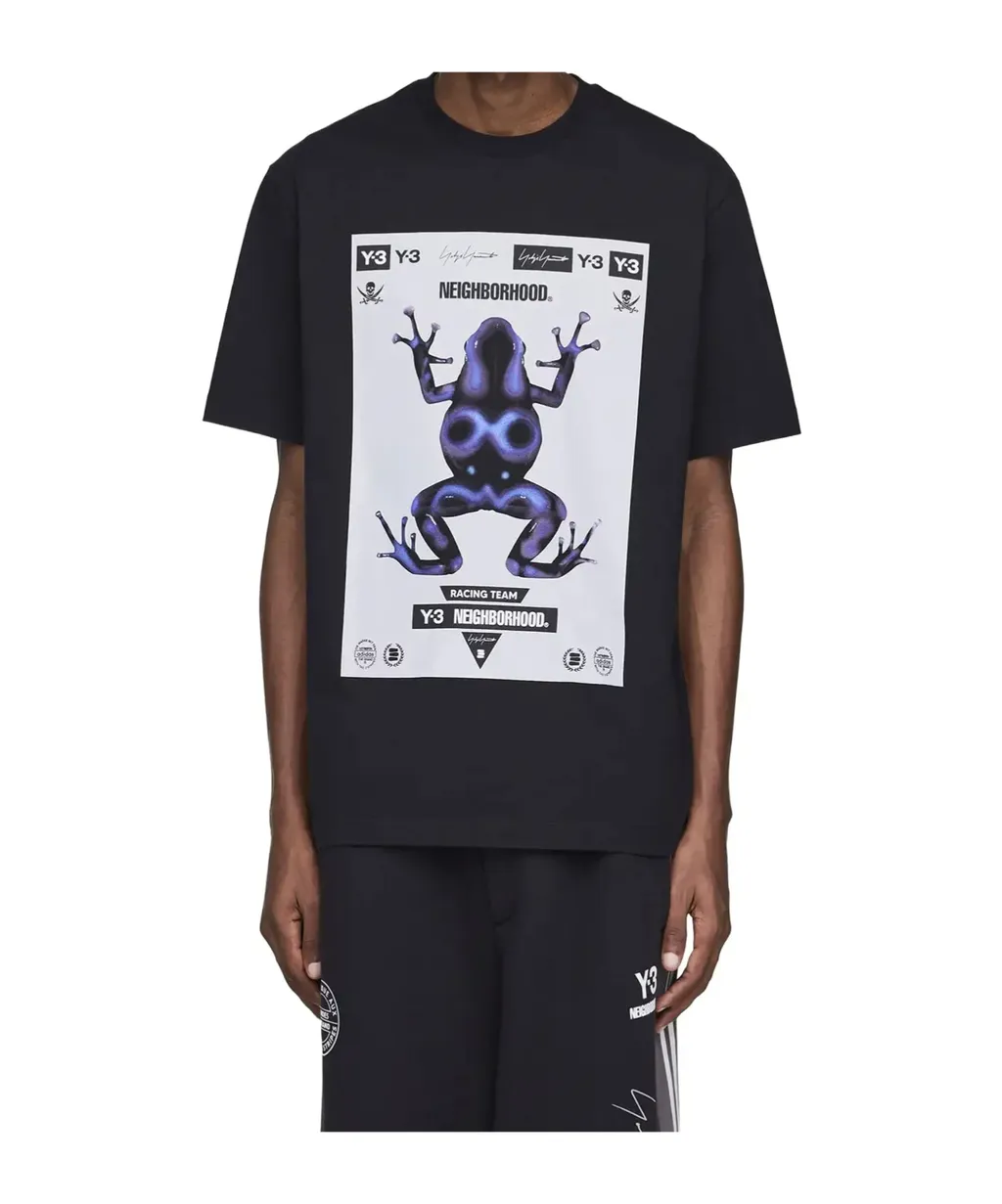 X Neighborhood Graphic Printed Crewneck T-Shirt