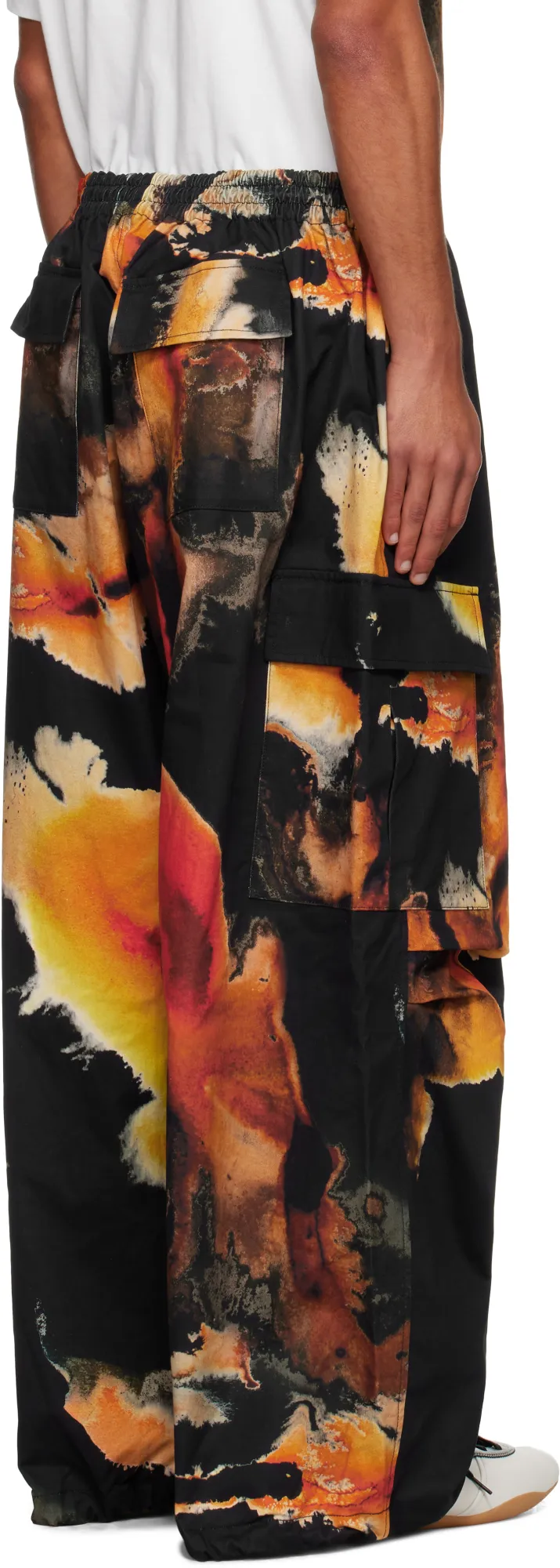Abstract-Pattern Trousers