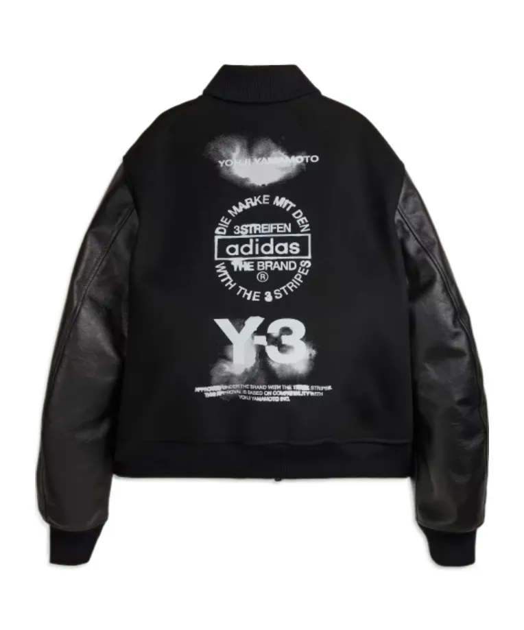 X Yohji Yamamoto Ribbed Bomber Jacket