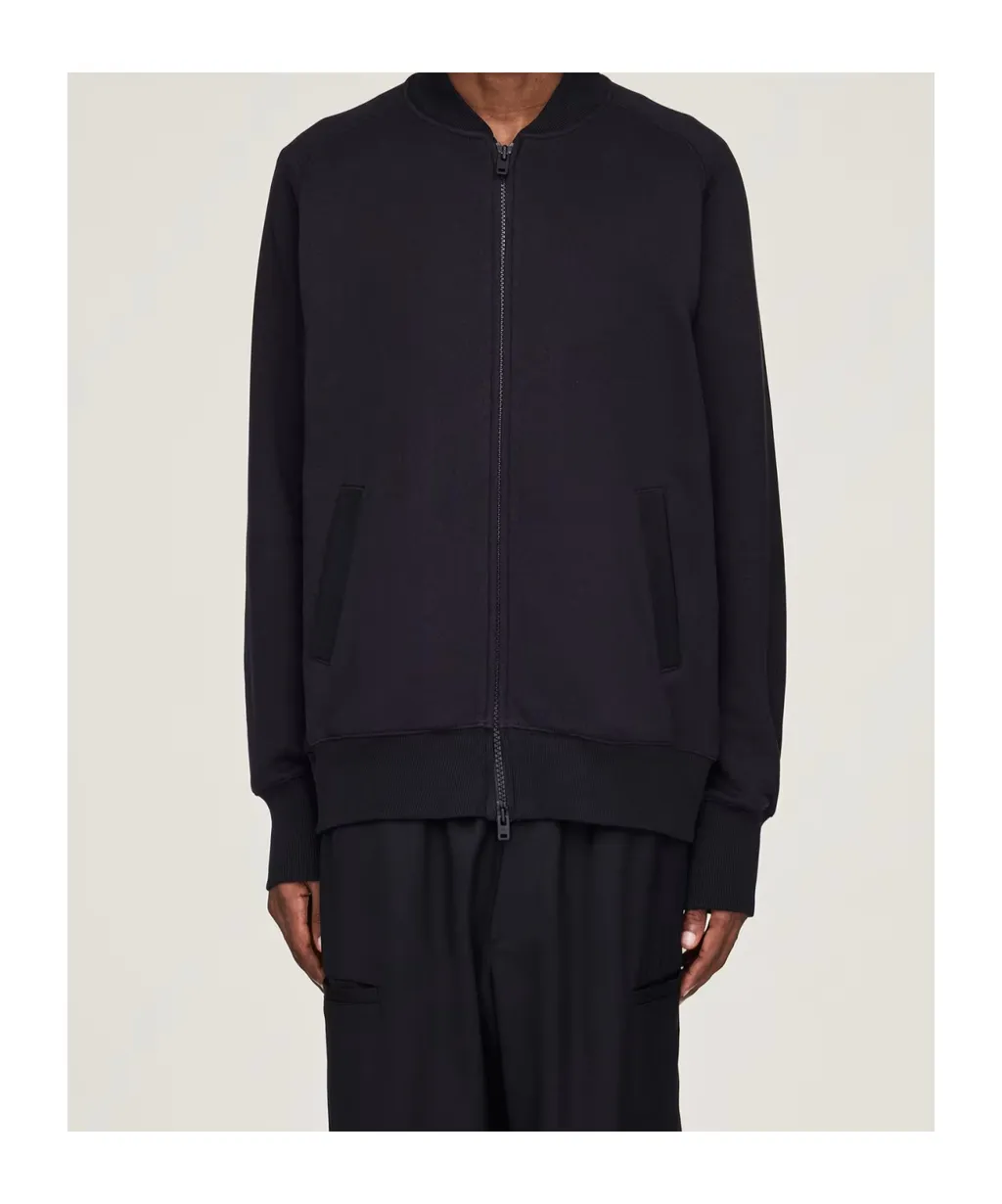 Ft Track Zip-Front Ribbed-Cuff Sweatshirt