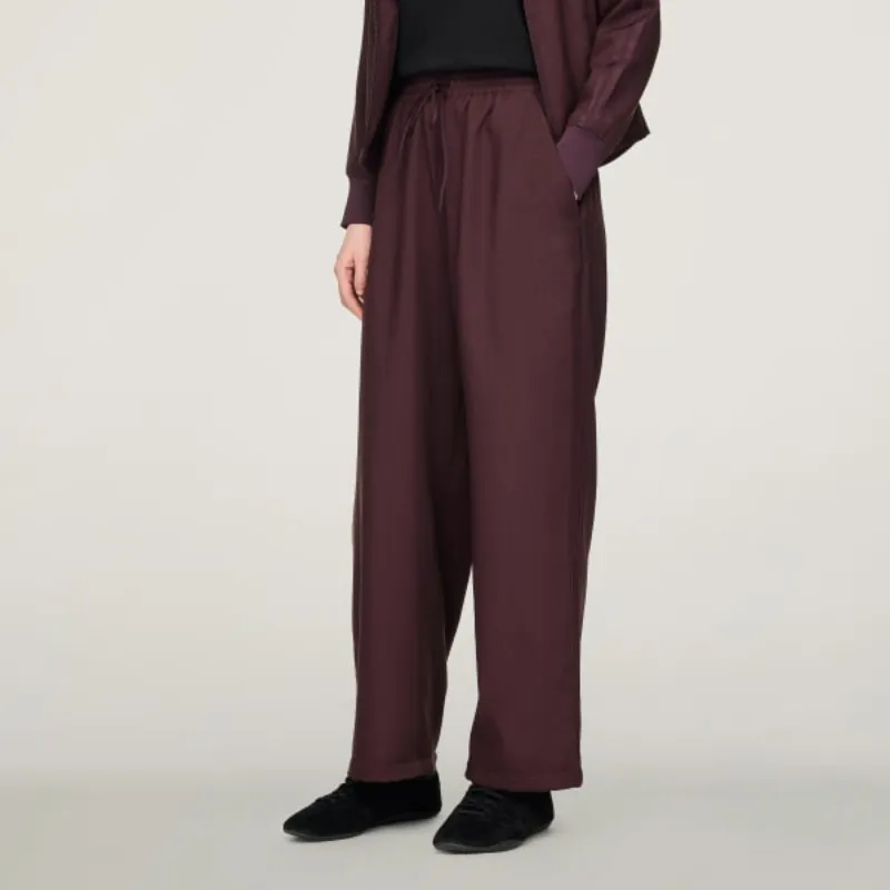Drawstring-Waist Track Pants