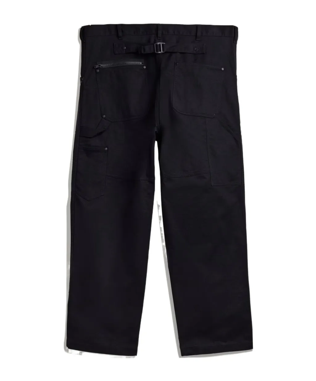 Buckle-Fastening Panelled Trousers