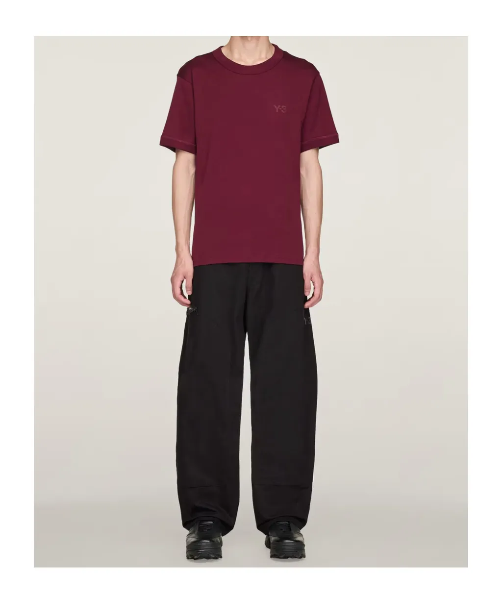 Buckle-Fastening Panelled Trousers