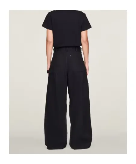 Cargo-Pocket Zip-Detail Trousers