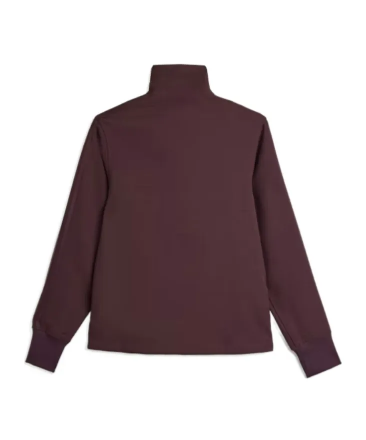 High-Neck Zip Track Jacket