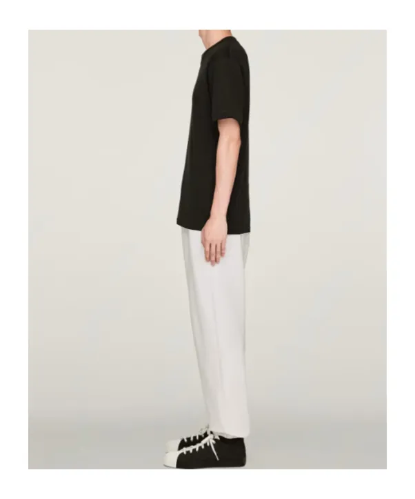 Elastic-Cuffed Drawstring Trousers