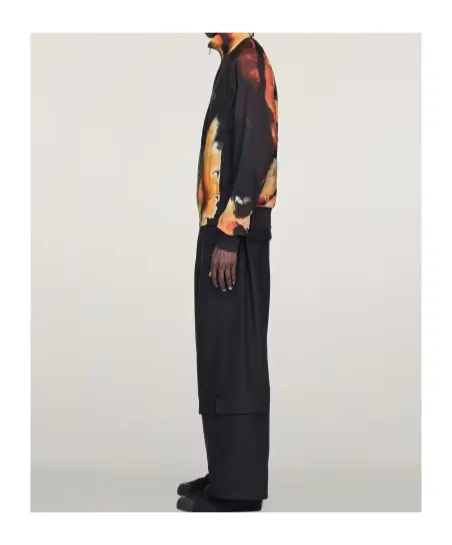 Aop Abstract-Print Zip-Up Jacket