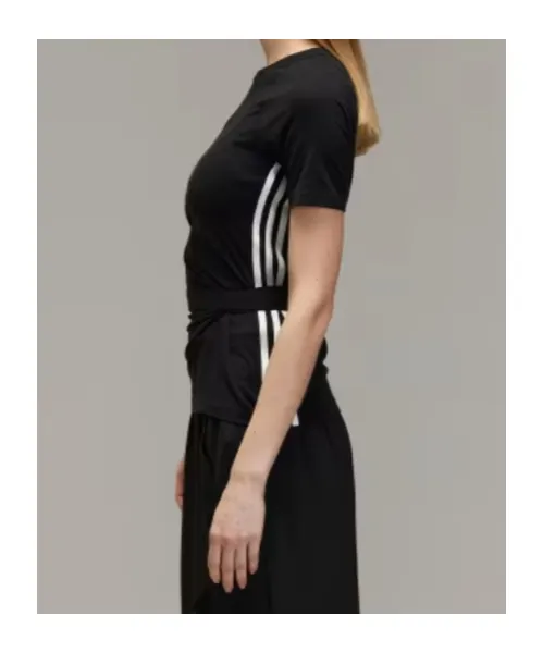 3-Striped Drawstring T-Shirt