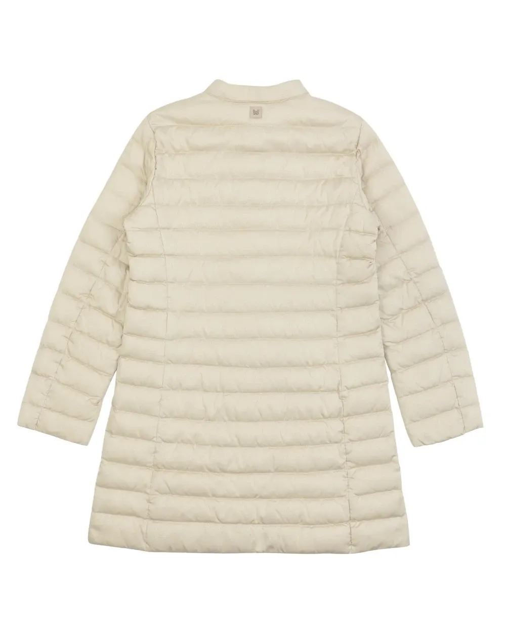 Logo Quilted Down Jacket