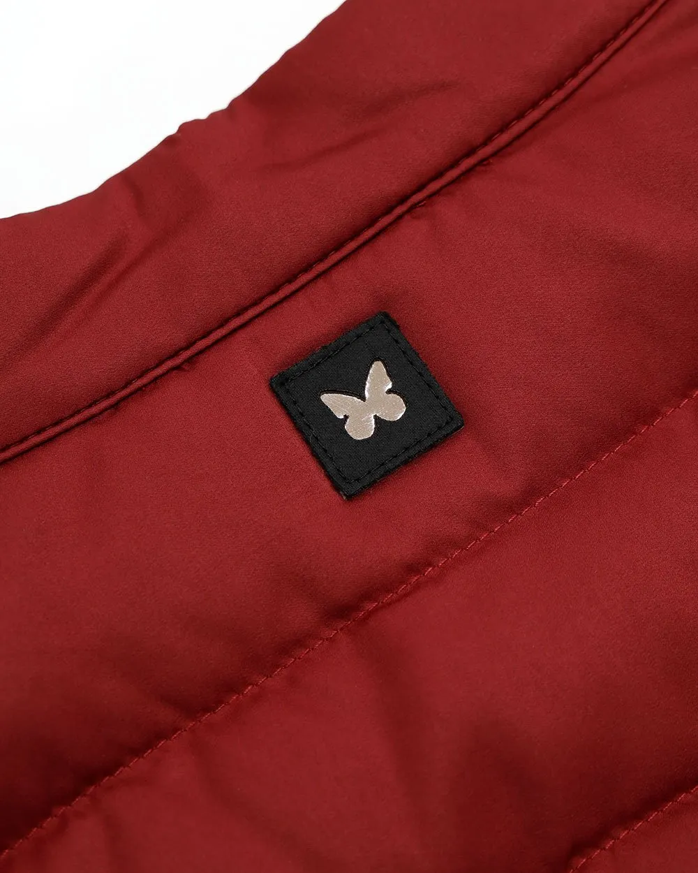 Logo Quilted Down Jacket