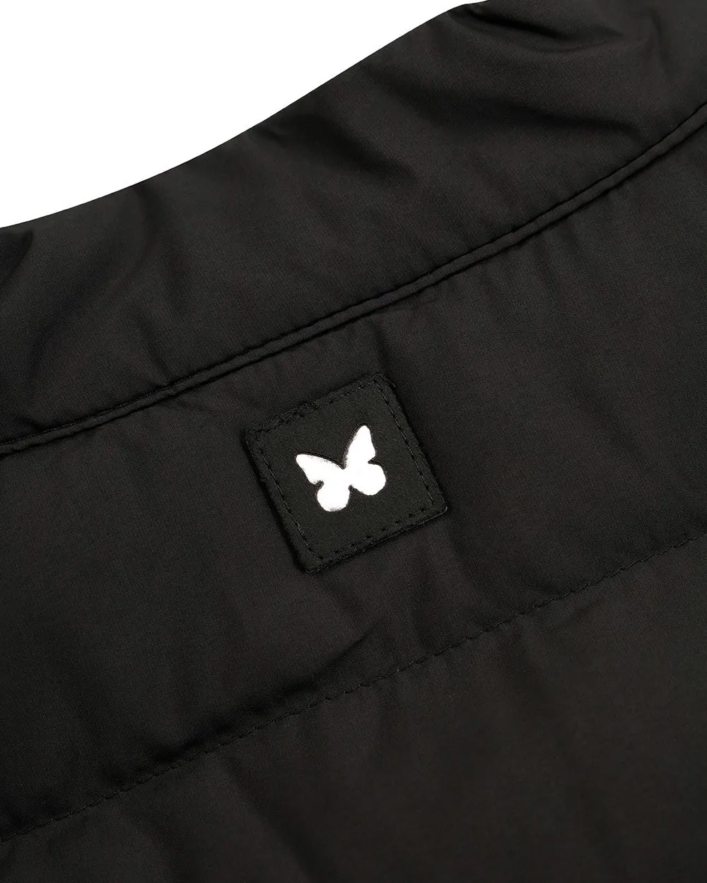 Logo Quilted Down Jacket