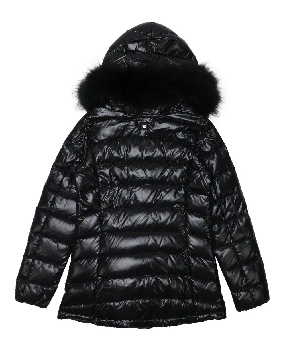Hooded Quilted Down Jacket