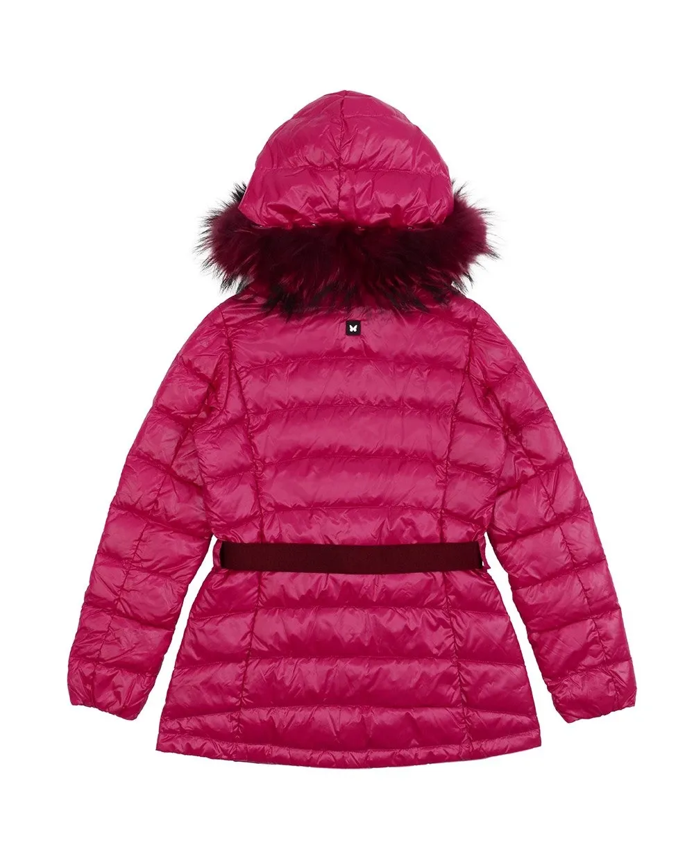 Hooded Quilted Down Jacket