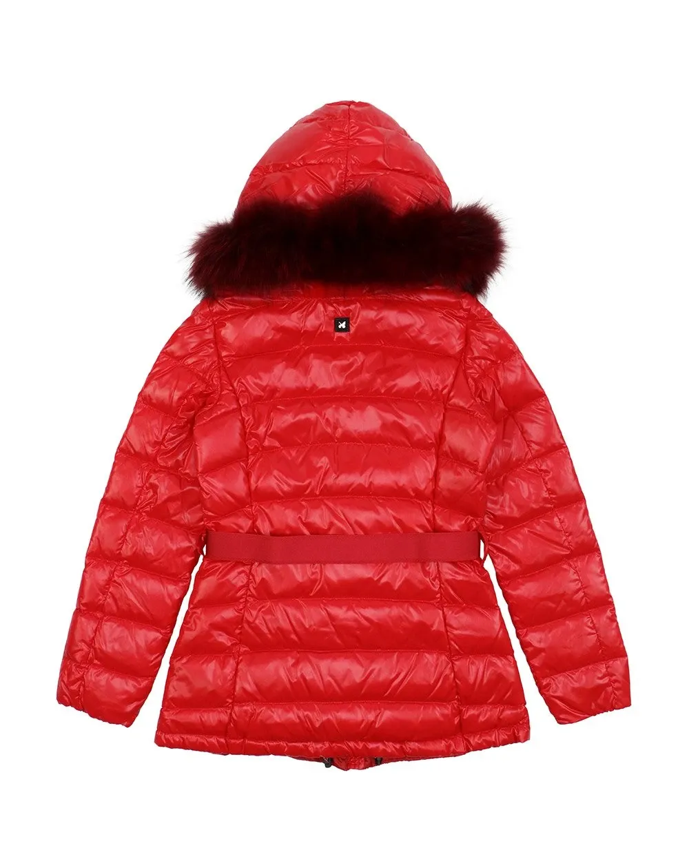 Hooded Quilted Down Jacket