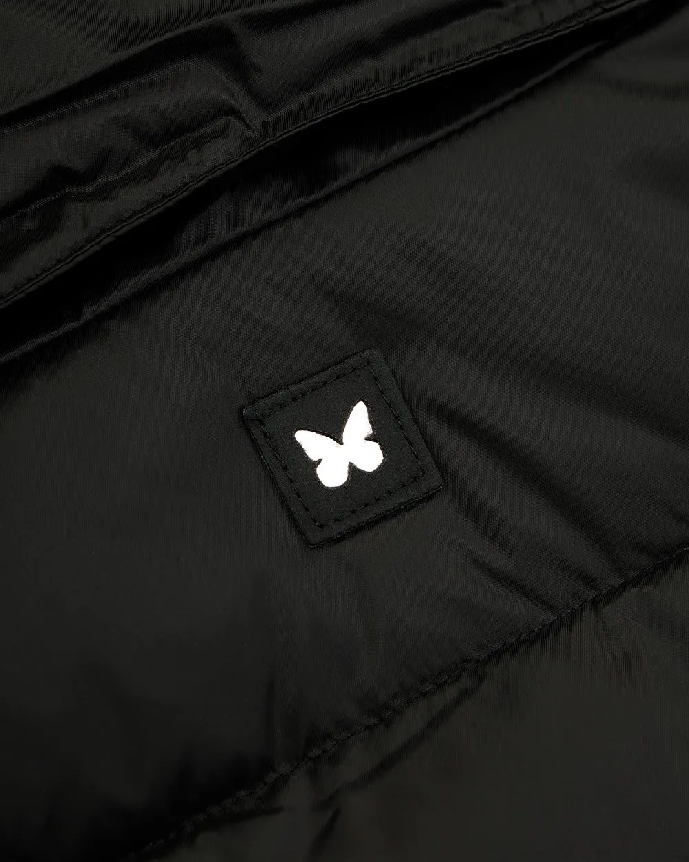 Hooded Quilted Down Jacket