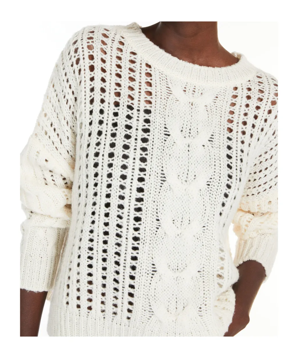 Crewneck Crochet Jumper