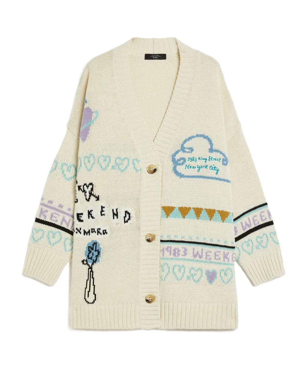 Acacia Oversized Knitted Cardigan